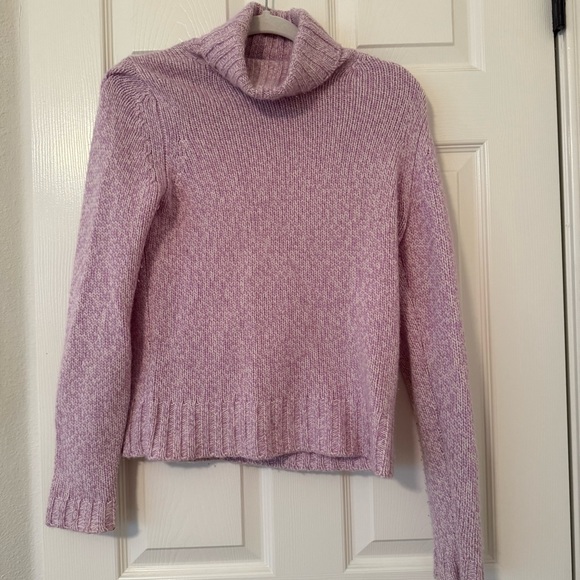 Ann Taylor Lavender Cashmere Sweater fall winter - Picture 1 of 4